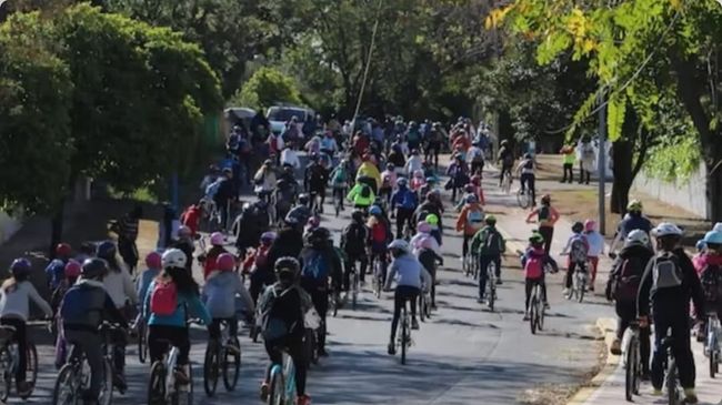 Día de la Bici Colegio Aljarafe Mairena del Aljarafe