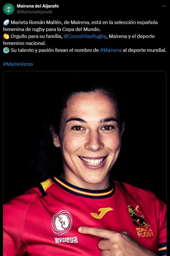 Marieta Román Mallén selección española rugby