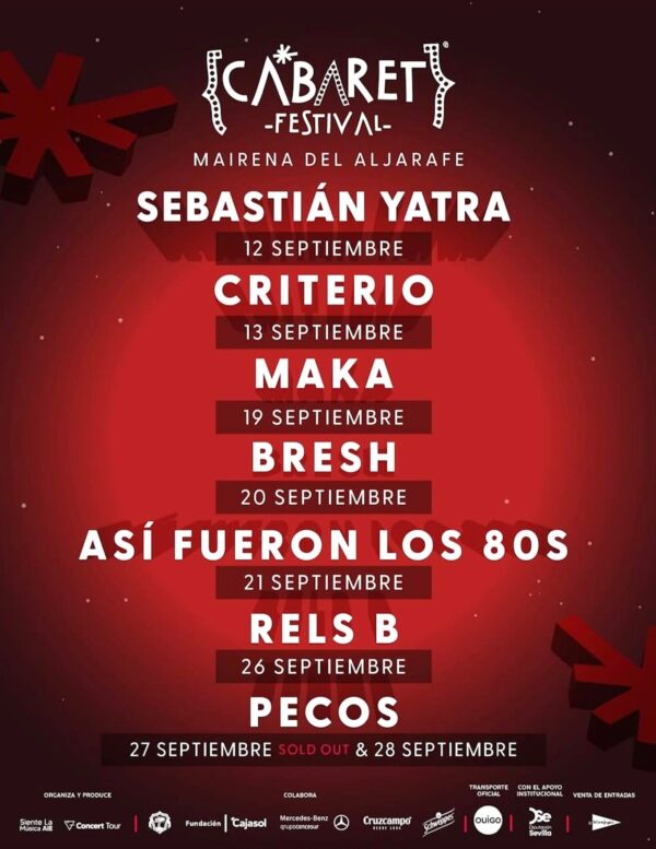 Cabaret Festival Mairena del Aljarafe 2025